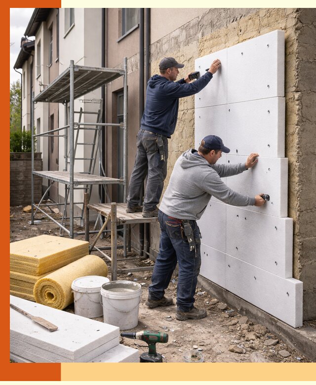 Утепление таунхауса с гарантией комфорта в Ишимбае