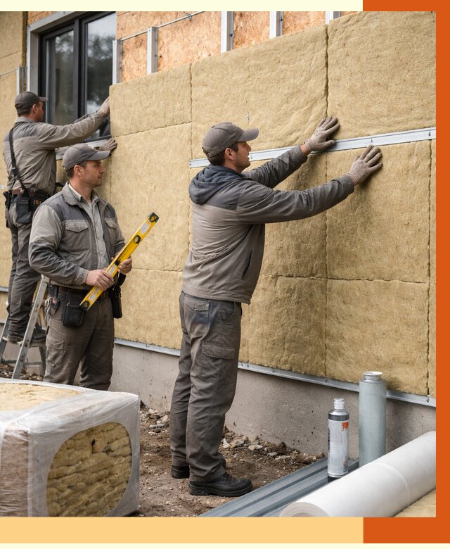 Утепление дома из SIP панелей в Ишимбае от 6287 руб./м² под ключ | ТепломастерШмб