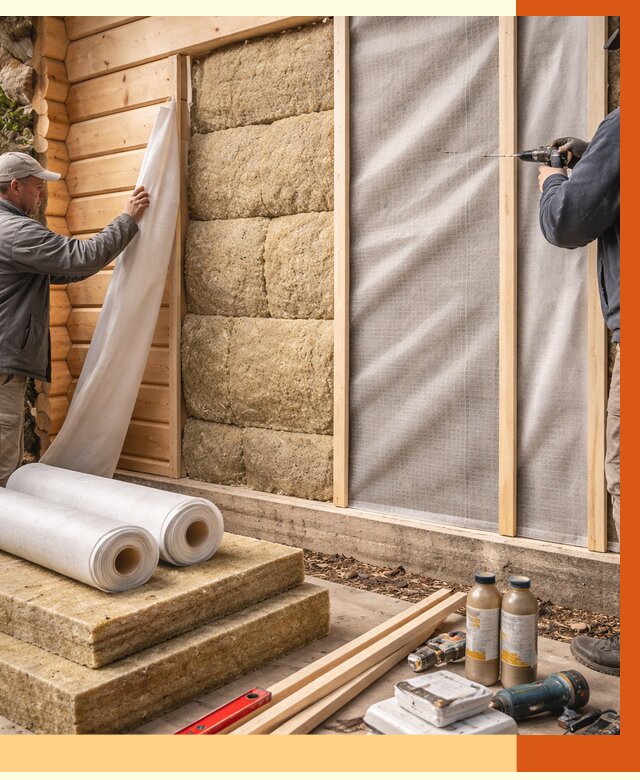 Утепление дома из минибруса в Ишимбае от 4563 руб/м2 — заказать профессионально | ТепломастерШмб