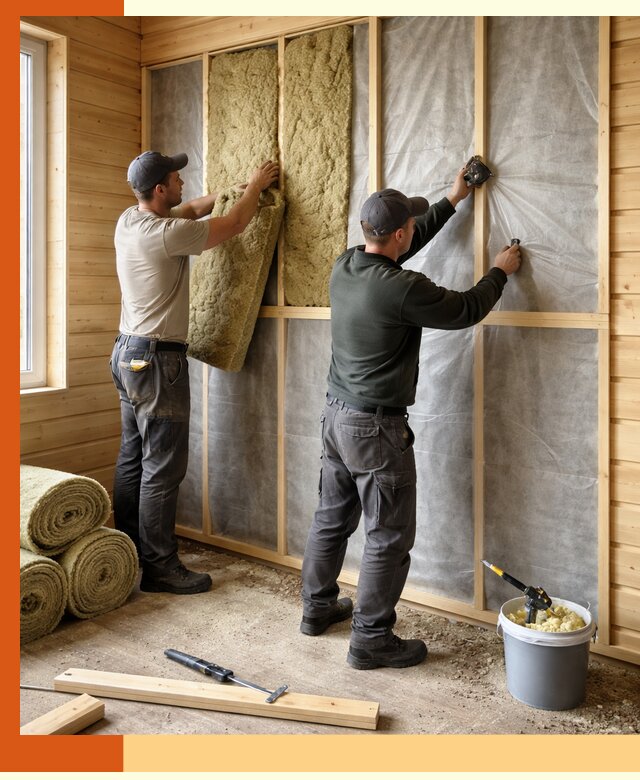 Утепление дома из минибруса в Ишимбае: комплексные теплоизоляционные работы