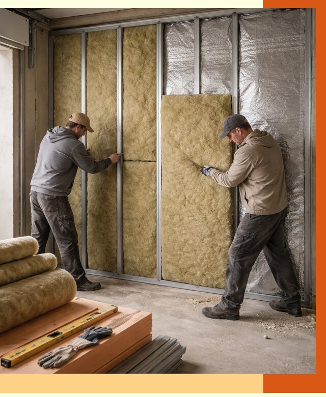 Утепление гаража изнутри в Ишимбае от 7606 руб/м2 — работы и цена | ТепломастерШмб