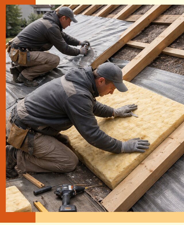 Профессиональное утепление крыши в Ишимбае качественно и надежно