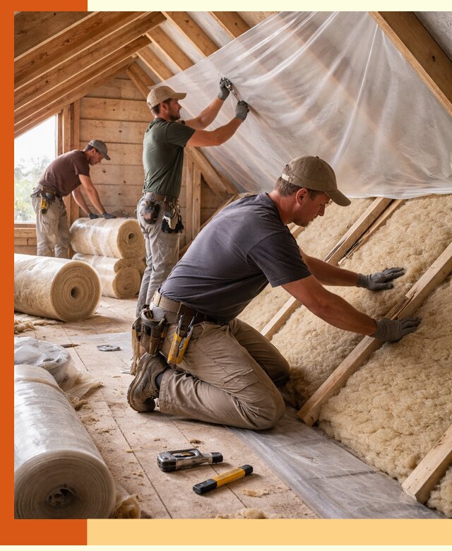 Утепление крыши изнутри в Ишимбае: профессионально и надежно