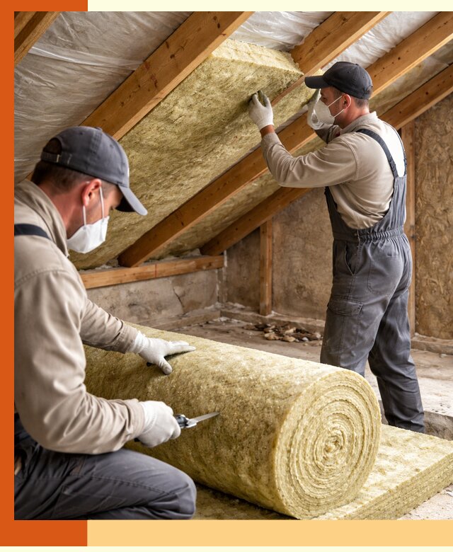 Утепление чердака минватой быстро и качественно в Ишимбае
