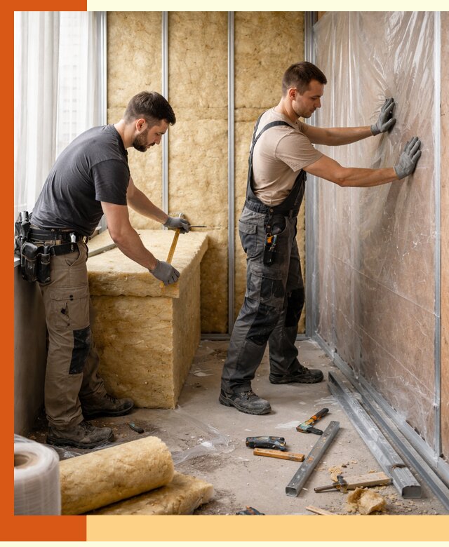 Профессиональное утепление лоджии в Ишимбае эффективно и надежно