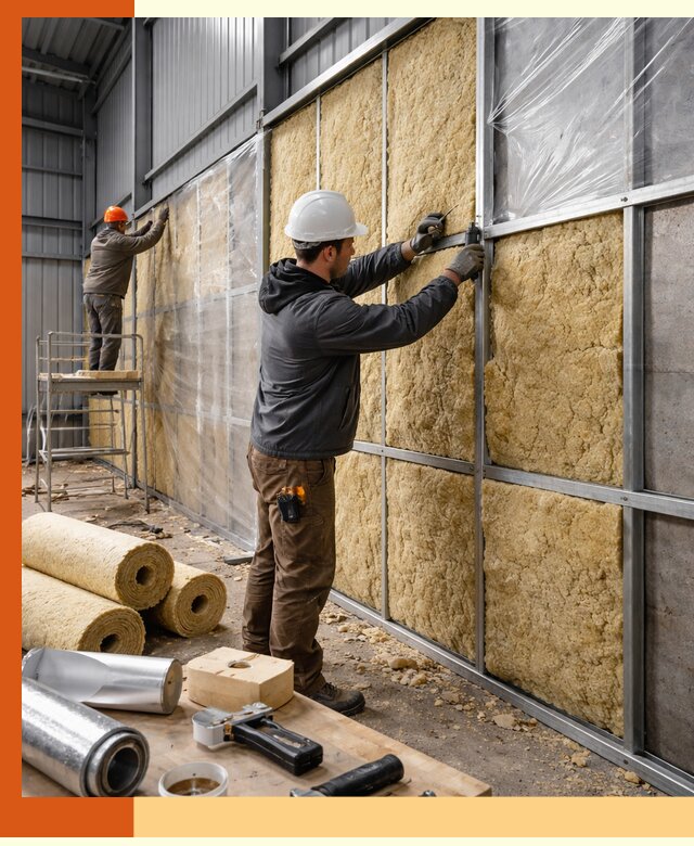 Утепление ангара в Ишимбае — профессиональная теплоизоляция помещений