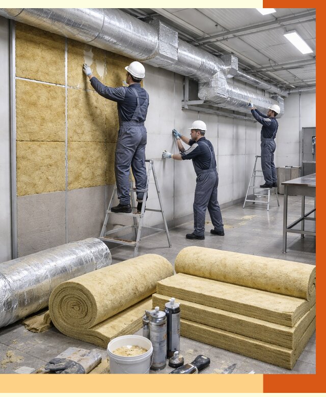 Утепление пищевого цеха в Ишимбае от 12676 руб./м² — комплексно под ключ | ТепломастерШмб