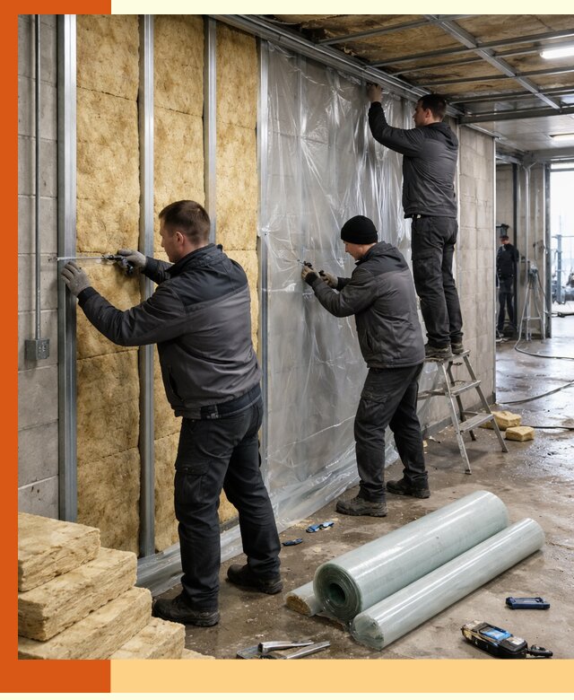 Профессиональное утепление автомойки в Ишимбае для любого типа помещений