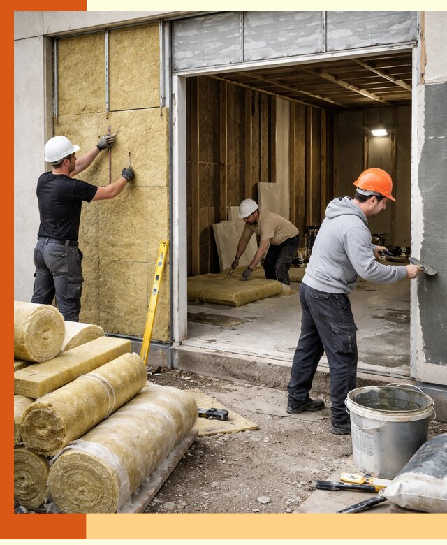 Утепление торгового павильона в Ишимбае — качественно и энергоэффективно