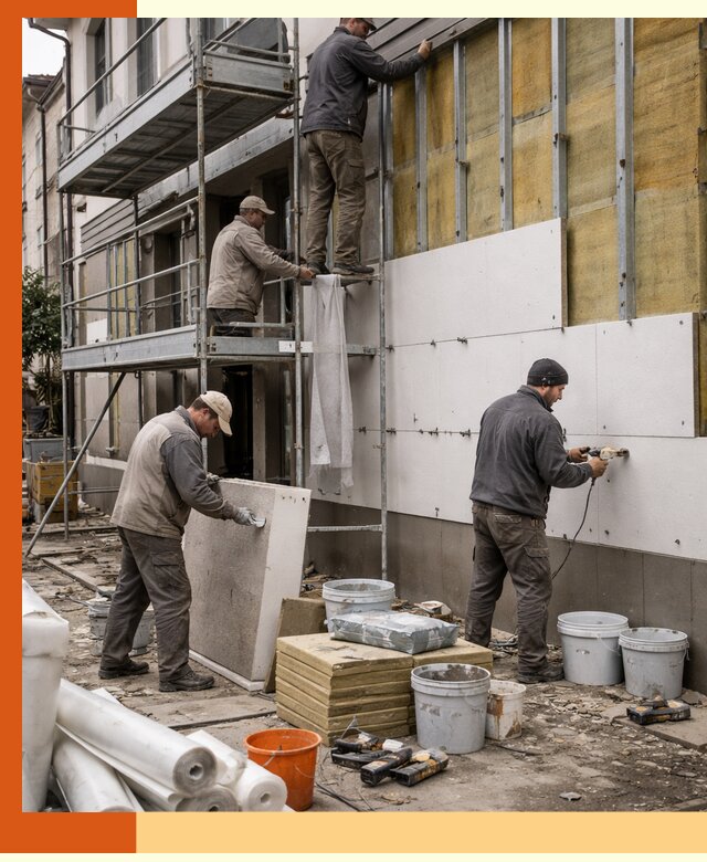 Утепление гостиницы под ключ в Ишимбае с гарантией качества