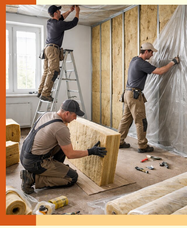 Утепление офисных помещений под ключ в Ишимбае