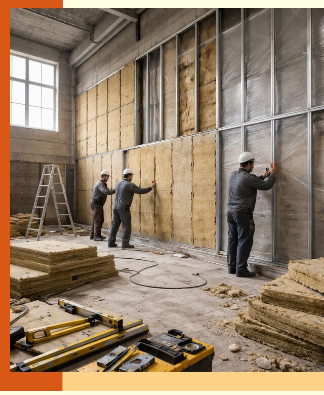 Утепление спортивного зала в Ишимбае качественно и недорого