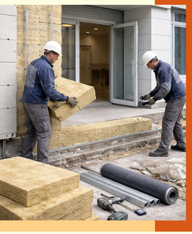 Утепление медицинского центра в Ишимбае под ключ от 12676 руб./м² | ТепломастерШмб