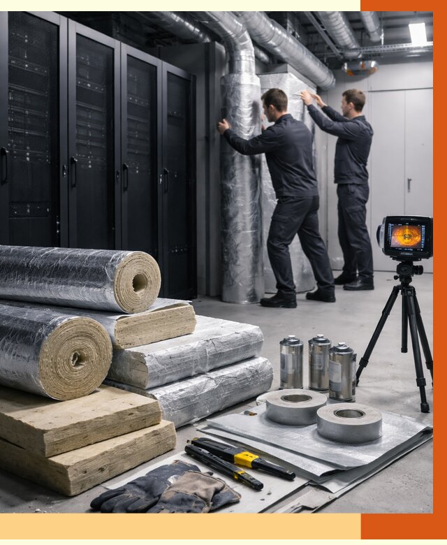 Утепление серверной в Ишимбае от 8620 руб./м² — комплексно под ключ | ТепломастерШмб