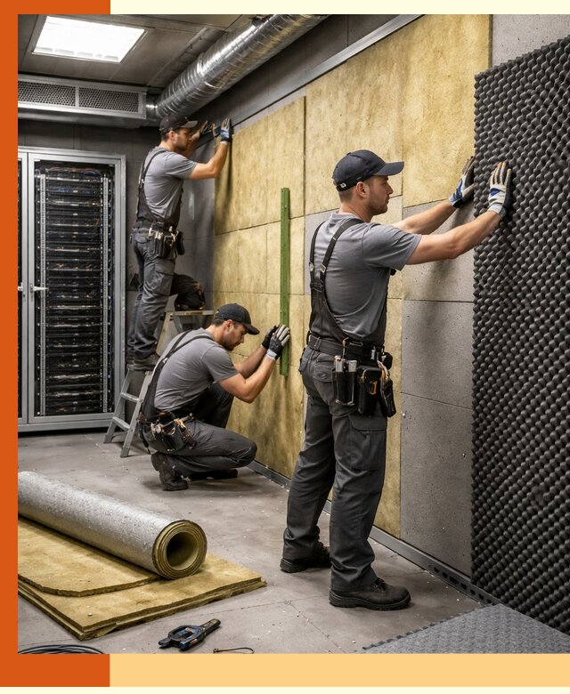 Утепление серверной комнаты профессионально в Ишимбае