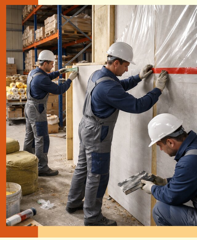 Утепление теплого склада под ключ в Ишимбае