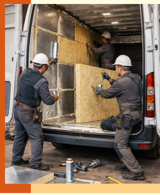 Утепление фургона-рефрижератора в Ишимбае для сохранения температуры