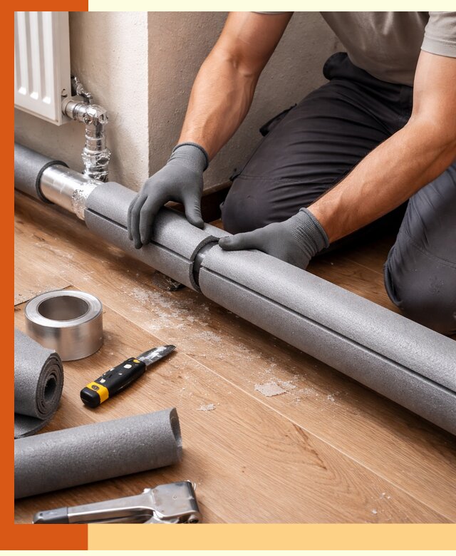 Утепление труб отопления в Ишимбае: теплоизоляция и защита сети