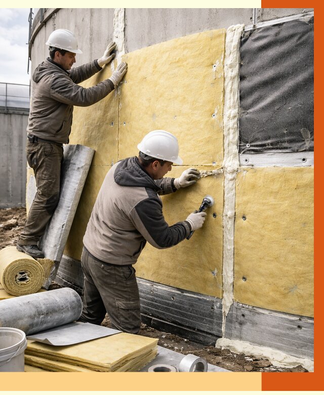 Утепление резервуара в Ишимбае от 27888 руб/м2 — монтаж ППУ и комплекс под ключ | ТепломастерШмб