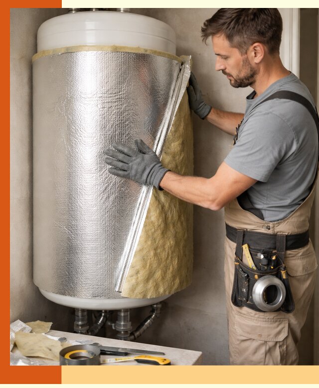 Утепление бойлера в Ишимбае для снижения теплопотерь и экономии энергии