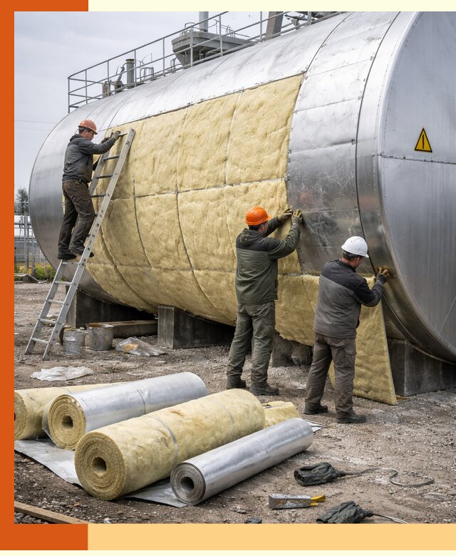 Утепление резервуаров с топливом в Ишимбае надежно и экономично
