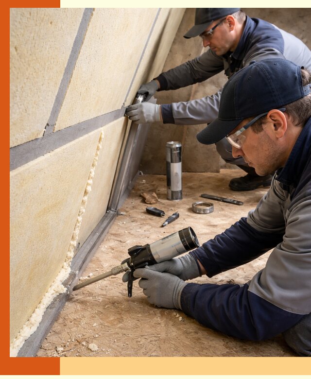 Герметизация стыков ППУ в Ишимбае — надежное уплотнение швов