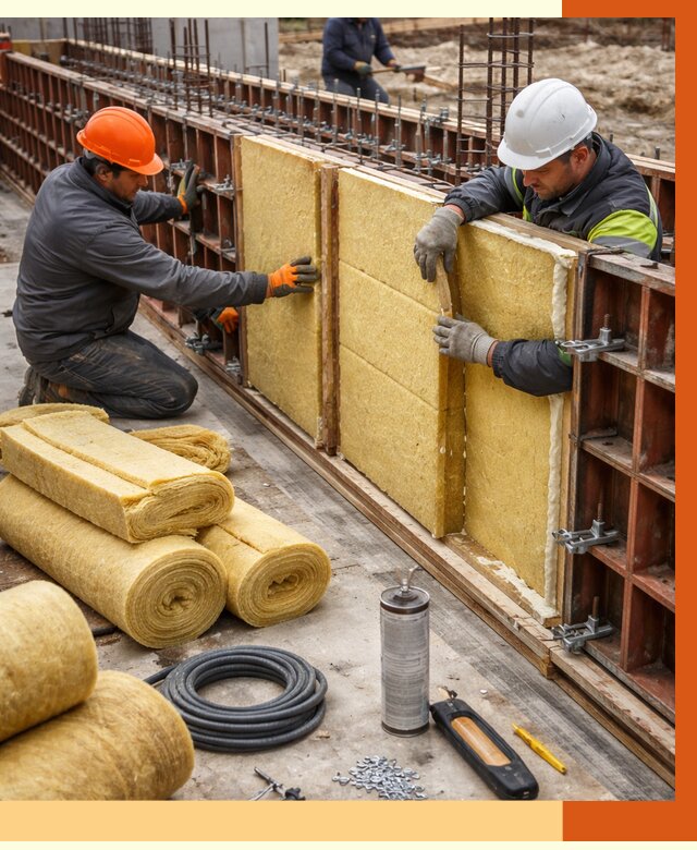 Теплоизоляция опалубки в Ишимбае от 7302 руб. за м2 — услуги и монтаж | ТепломастерШмб