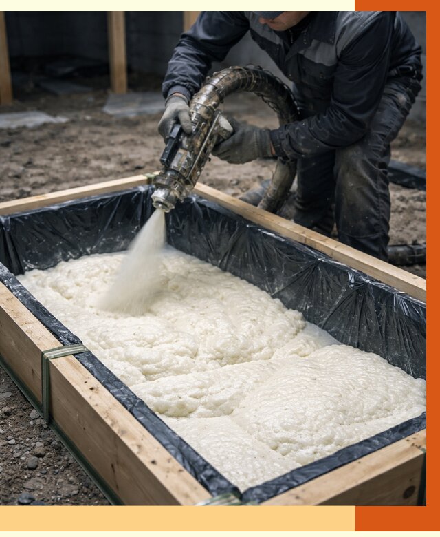 Заливка ППУ в формы в Ишимбае от 2535 руб. — утепление форм под ключ | ТепломастерШмб