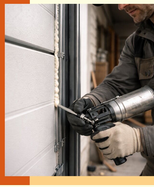 Заполнение пустот ворот в Ишимбае профессионально и герметично