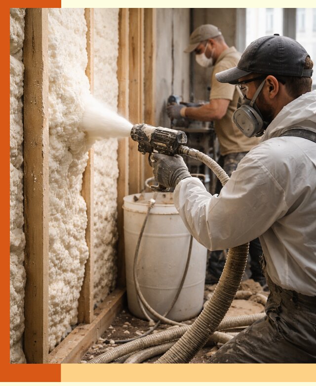 Утепление пеноизолом жилых и коммерческих объектов в Ишимбае