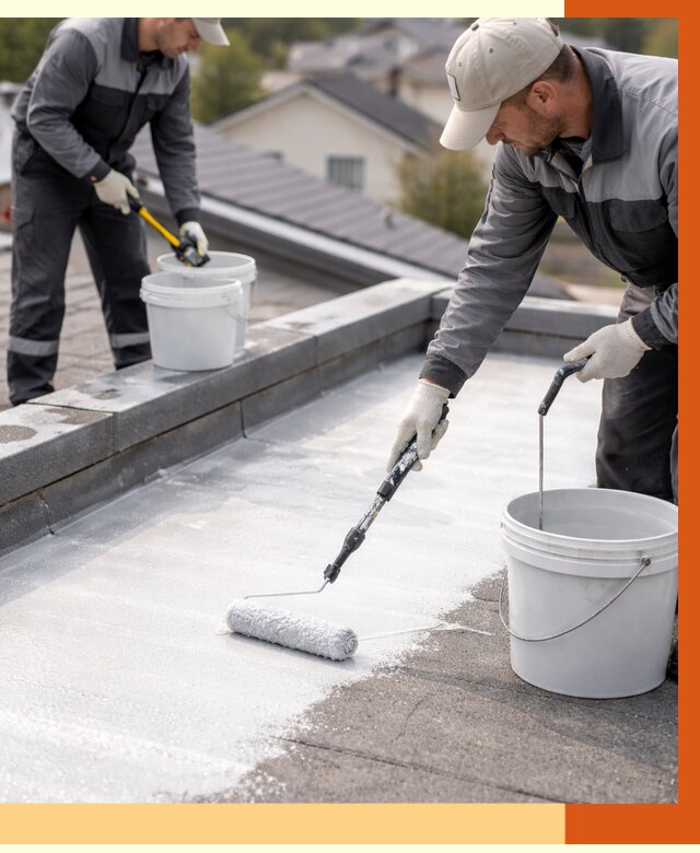 Утепление кровли жидкой теплоизоляцией в Ишимбае от 2180 руб./м2 | ТепломастерШмб