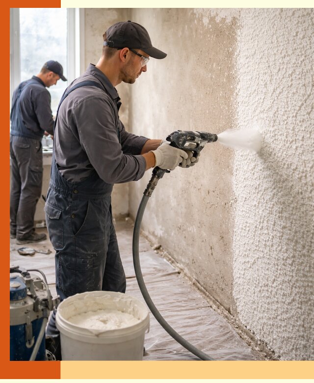 Утепление стен жидкой теплоизоляцией в Ишимбае для квартир и домов