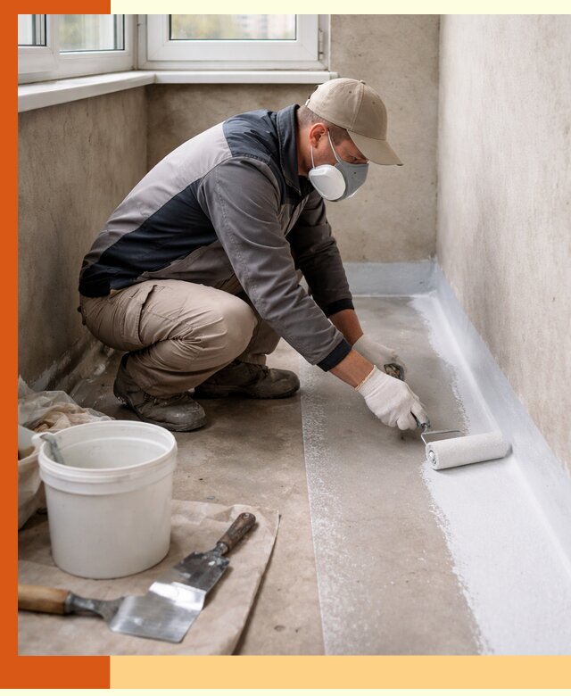 Утепление балкона жидкой теплоизоляцией в Ишимбае