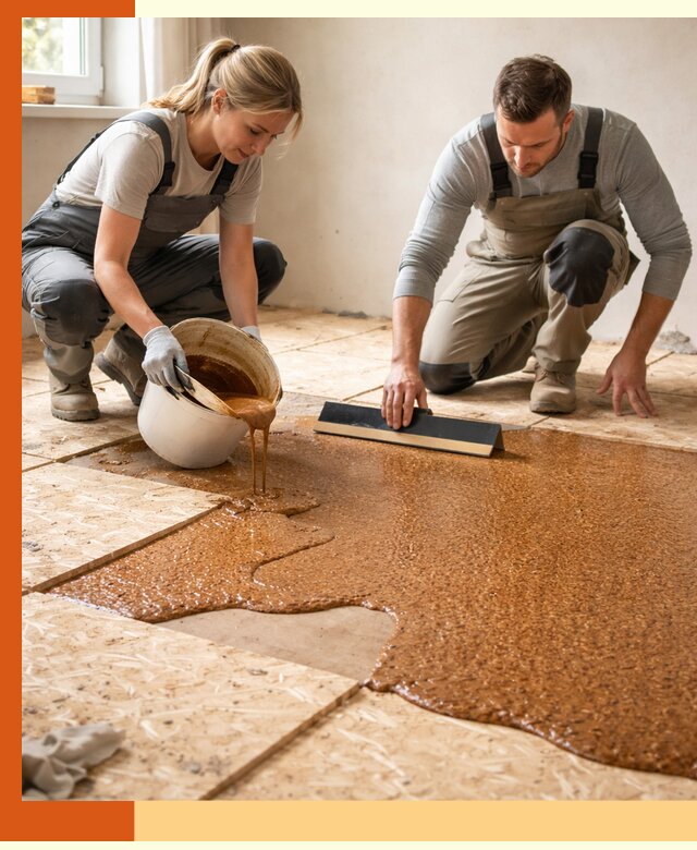 Утепление пола жидкой пробкой в Ишимбае для квартир и домов