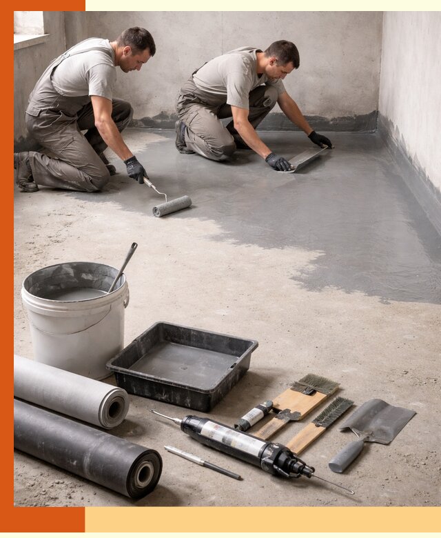 Гидроизоляция пола в Ишимбае — надежная защита от влаги и протечек