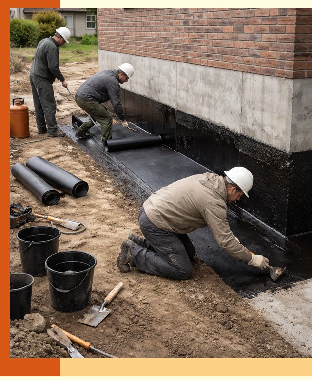 Гидроизоляция фундамента в Ишимбае: надежная защита строений