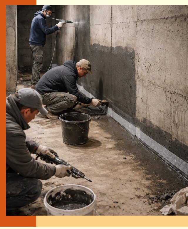 Гидроизоляция подвала в Ишимбае — комплексная защита от влаги