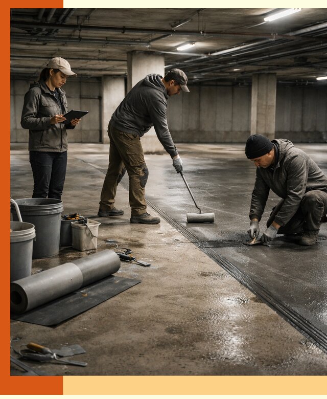 Гидроизоляция паркинга в Ишимбае: качественная защита зданий