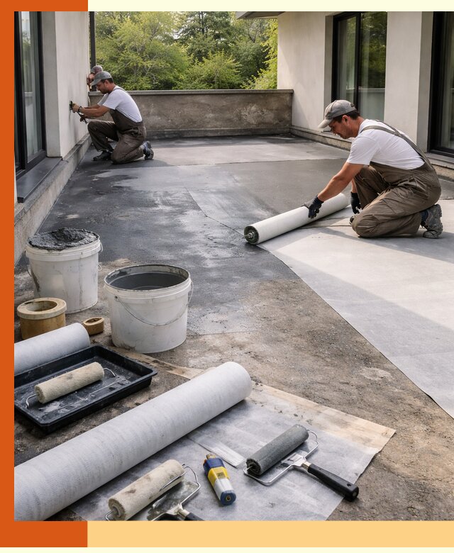 Гидроизоляция террасы в Ишимбае — надежная защита от влаги и протечек