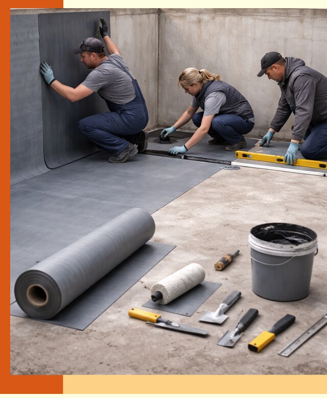 Гидроизоляция бассейна под ключ в Ишимбае — надежная защита и герметизация