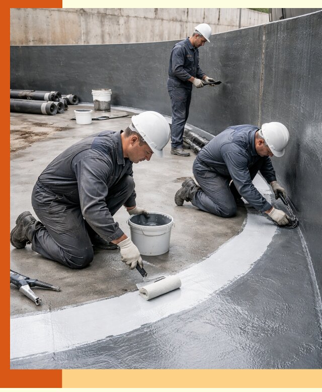 Гидроизоляция резервуара для топлива в Ишимбае