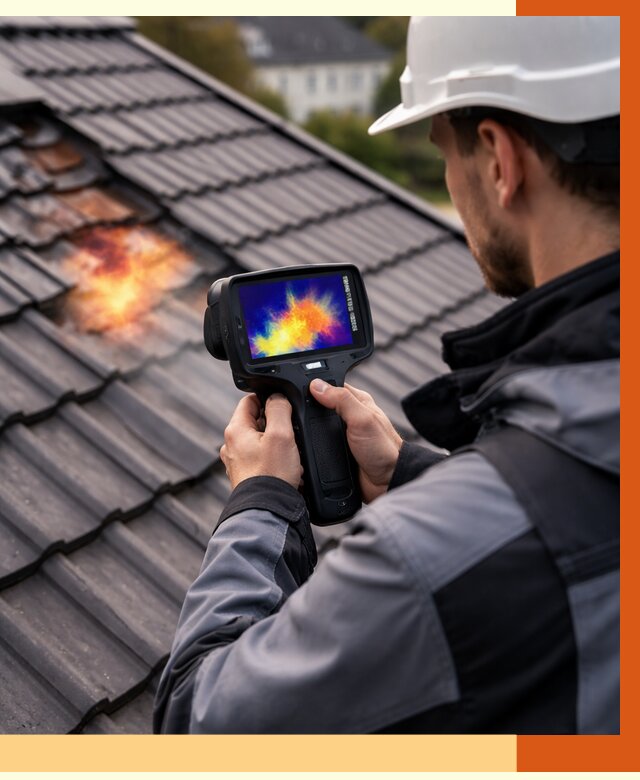 Тепловизионное обследование кровли в Ишимбае от 4563 руб. — ТепломастерШмб под ключ