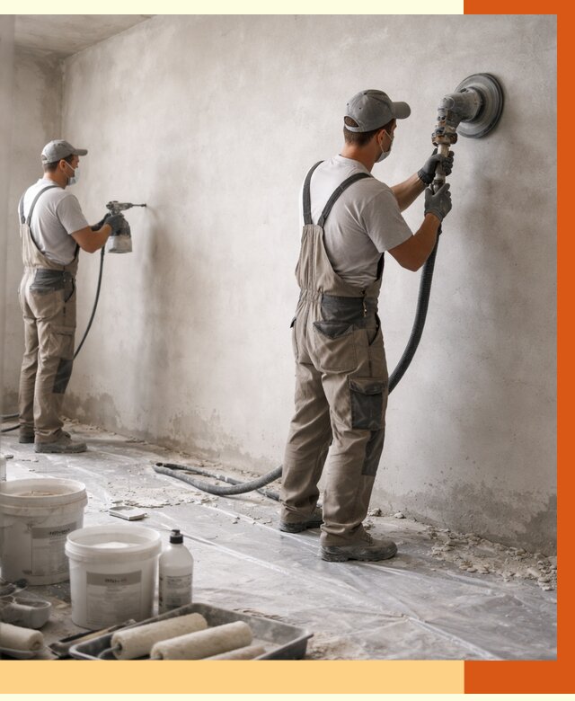 Подготовка поверхности под напыление в Ишимбае от 1217 руб. — ТепломастерШмб