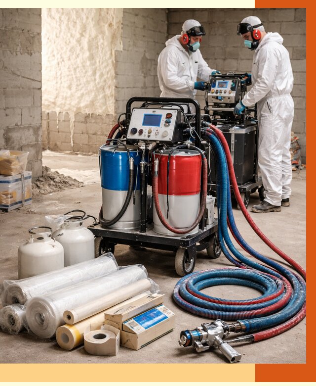 Аренда установки для напыления ППУ в Ишимбае от 35494 руб. | ТепломастерШмб