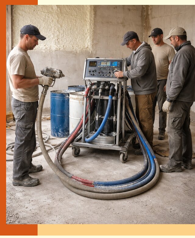 Аренда установки для напыления ППУ в Ишимбае на выгодных условиях