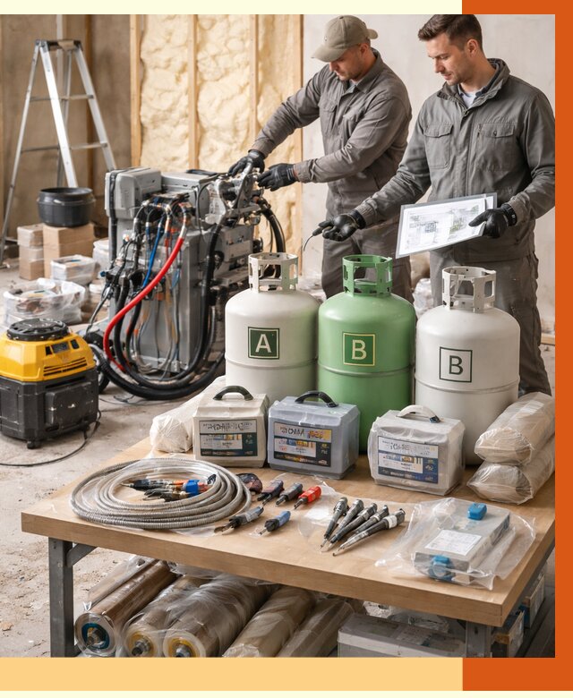 Продажа компонентов ППУ с консультацией в Ишимбае от 4259 руб. | ТепломастерШмб